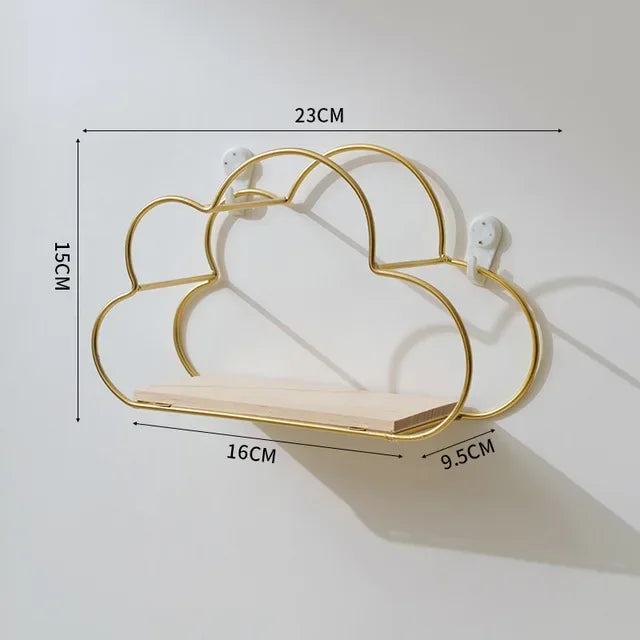 Cloudscape – De Zwevende Wolken Wandplank voor een Magische Kinderkamer