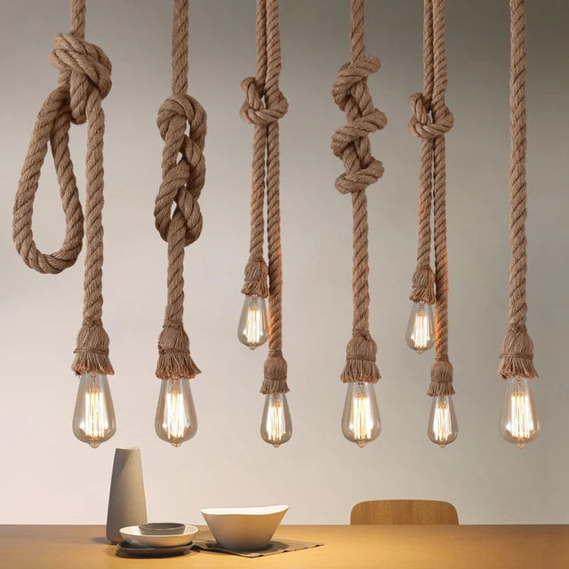 RopeLuxe – Verlichting met een vintage flair in tot wel 5 meter henneptouw