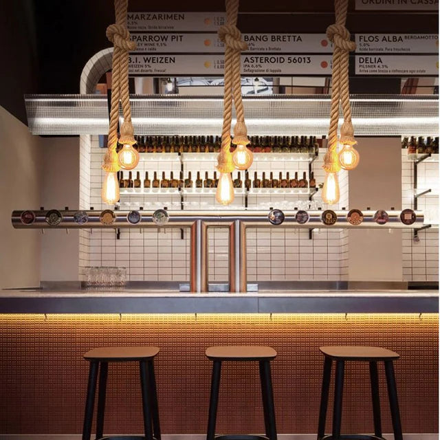 RopeLuxe – Verlichting met een vintage flair in tot wel 5 meter henneptouw