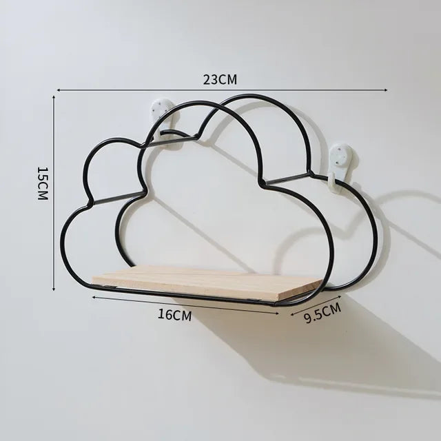 Cloudscape – De Zwevende Wolken Wandplank voor een Magische Kinderkamer