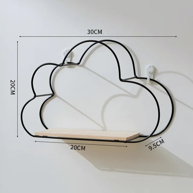 Cloudscape – De Zwevende Wolken Wandplank voor een Magische Kinderkamer