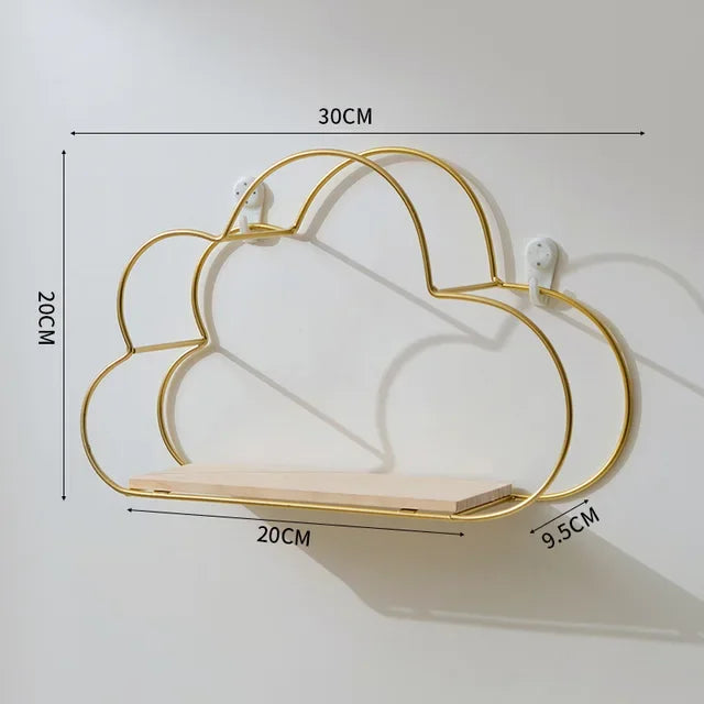 Cloudscape – De Zwevende Wolken Wandplank voor een Magische Kinderkamer