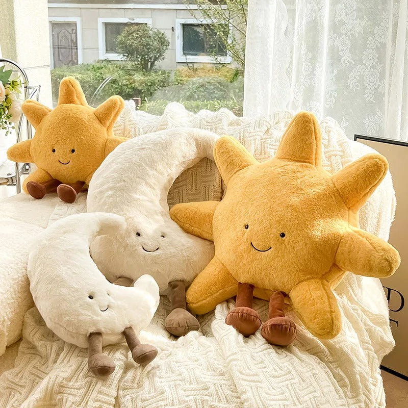 SolLuna Cushions – Magische zon- en maan kussens voor de kinderkamer