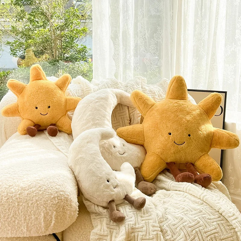 SolLuna Cushions – Magische zon- en maan kussens voor de kinderkamer