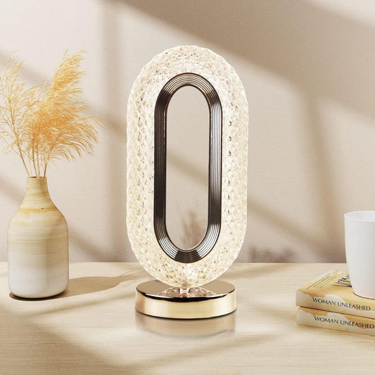 Elysian Crystal - Betoverende kristallenlamp met verstelbare lichtstanden