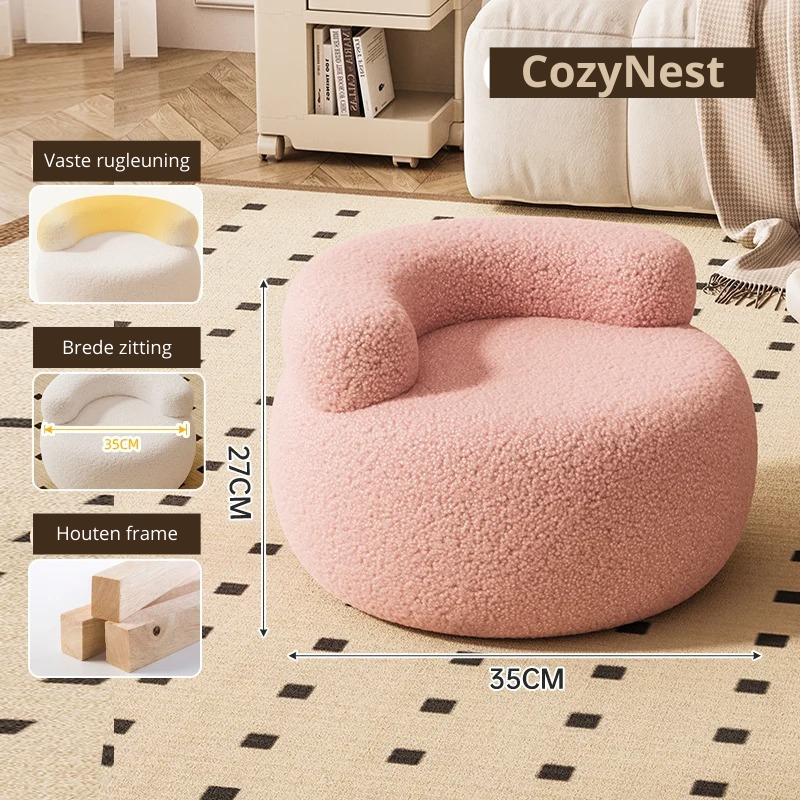 CozyNest - De Stijlvolle Opbergstoel voor Elke Kamer
