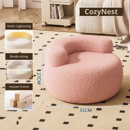 CozyNest - De Stijlvolle Opbergstoel voor Elke Kamer