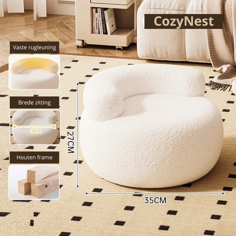 CozyNest - De Stijlvolle Opbergstoel voor Elke Kamer