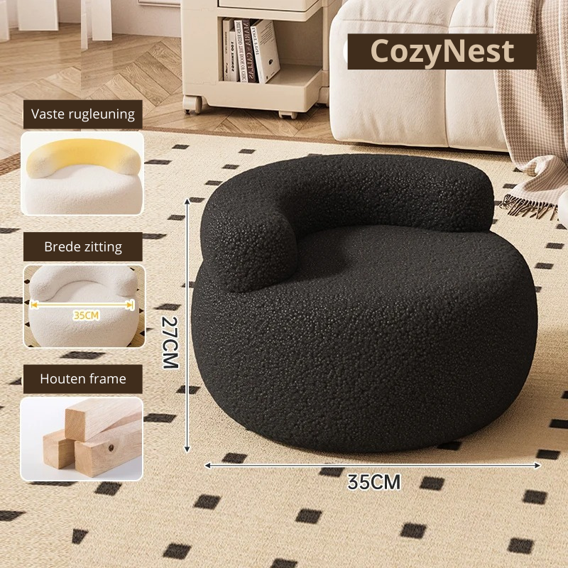 CozyNest - De Stijlvolle Opbergstoel voor Elke Kamer