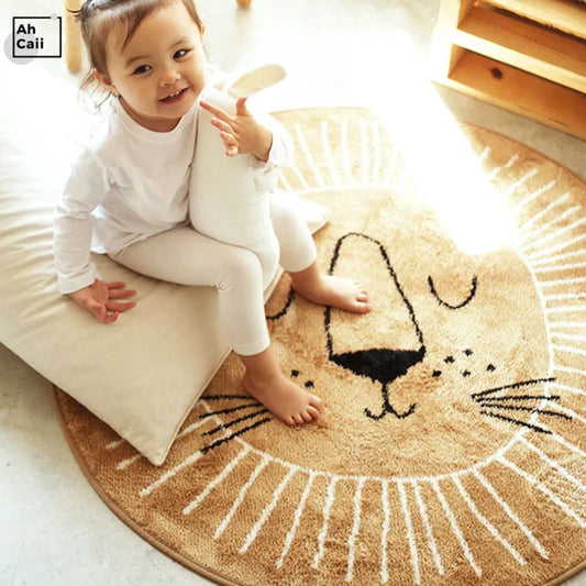Mighty Leo - Het Leeuwentapijt voor een Magische Kinderkamer