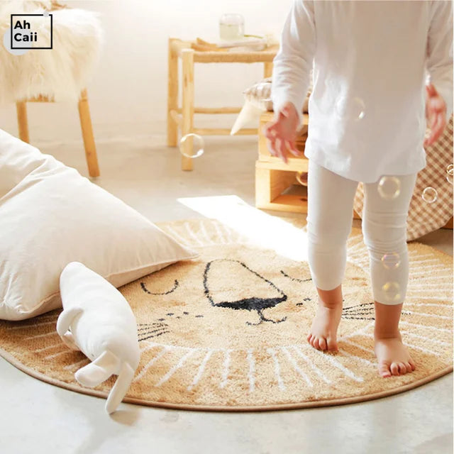 Mighty Leo - Het Leeuwentapijt voor een Magische Kinderkamer