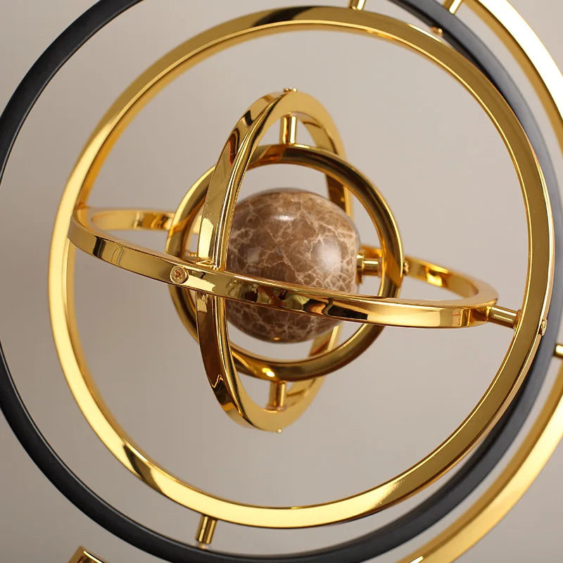 Planet Orbit Globe Figurine 