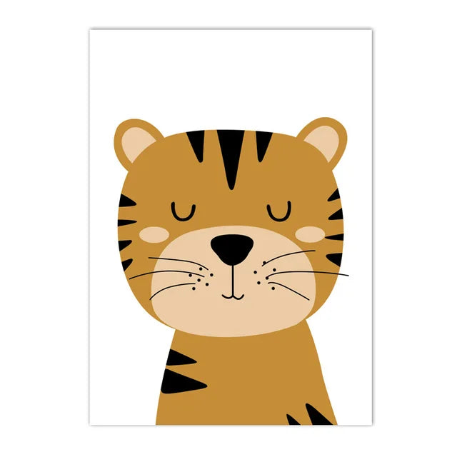 JungleVibe - Breng avontuur en kleur naar de kinderkamer met vrolijke wandposters