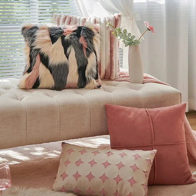 PinkLuxe - Breng stijl en luxe in je interieur met onze zachte roze kussenhoezen