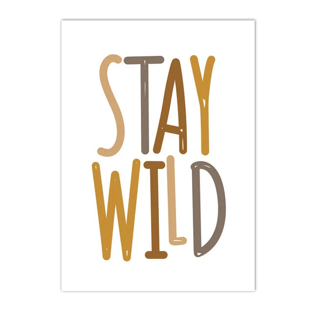 JungleVibe - Breng avontuur en kleur naar de kinderkamer met vrolijke wandposters