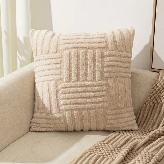 FluffEase - De Pluche Kussenhoes voor Ongeëvenaard Comfort en Luxe