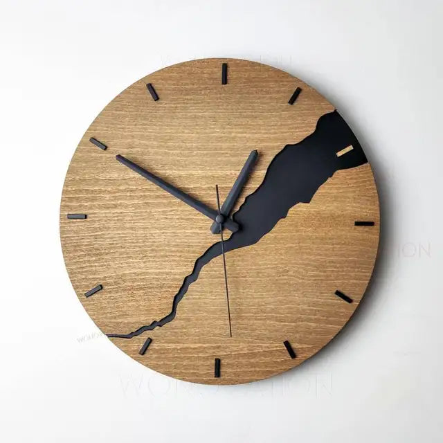 SyncraClok - De perfecte houten wandklok voor een tijdloze uitstraling