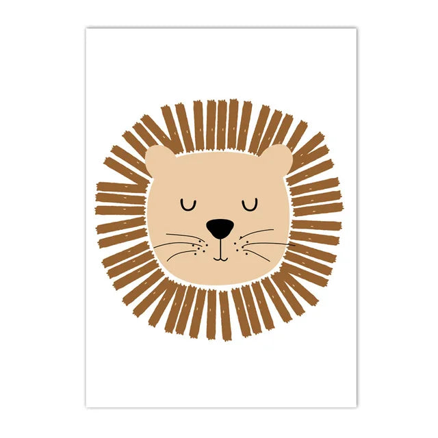 JungleVibe - Breng avontuur en kleur naar de kinderkamer met vrolijke wandposters