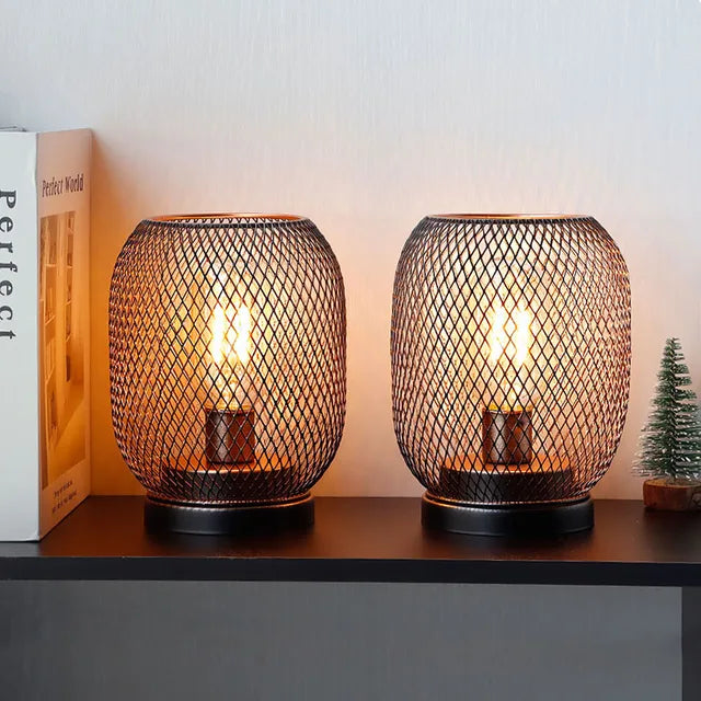 Metaluxe Duo - Stijlvolle metalen tafellampen voor een verfijnde sfeer