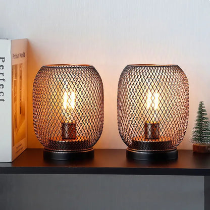 Metaluxe Duo - Stijlvolle metalen tafellampen voor een verfijnde sfeer