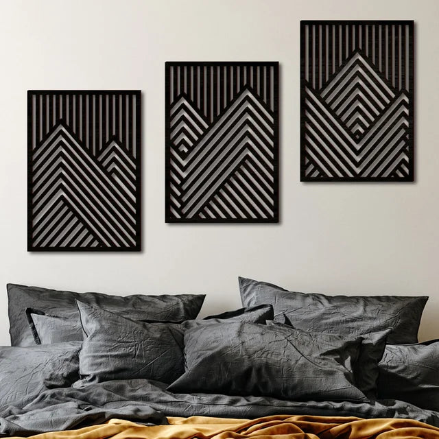 TriadArt – Transformeer je muur met 3 unieke kunstwerken