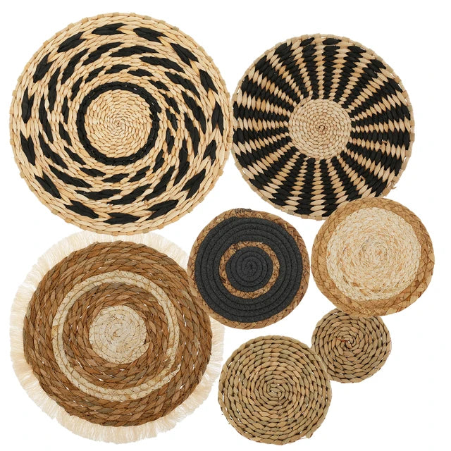 TribeVibes - Breng Bohemian Charme in Je Huis met 7 Unieke Wanddecoraties