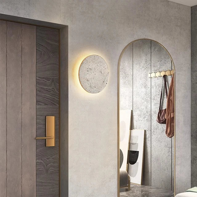 StoneGlow - Breng Warmte en Sfeer in je Ruimte met Stenen Muurlamp