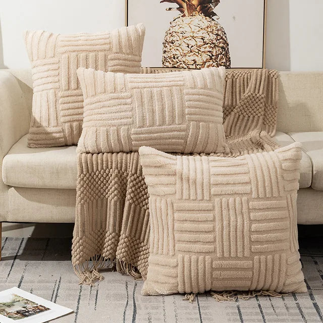 FluffEase - De Pluche Kussenhoes voor Ongeëvenaard Comfort en Luxe