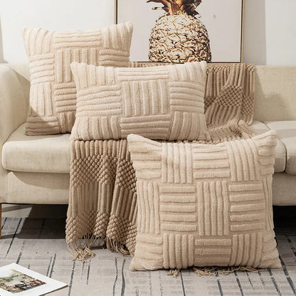 FluffEase - De Pluche Kussenhoes voor Ongeëvenaard Comfort en Luxe