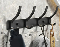 Zwart met 4 haken