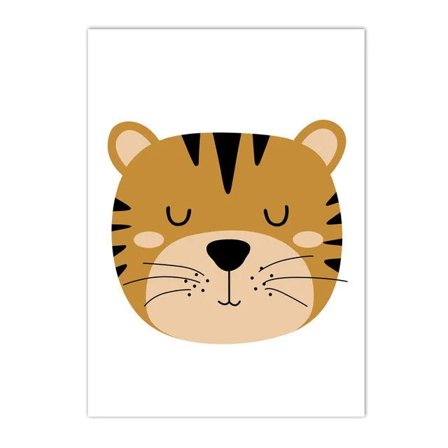 JungleVibe - Breng avontuur en kleur naar de kinderkamer met vrolijke wandposters