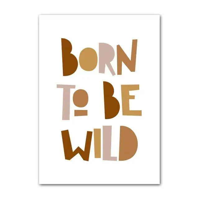 JungleVibe - Breng avontuur en kleur naar de kinderkamer met vrolijke wandposters