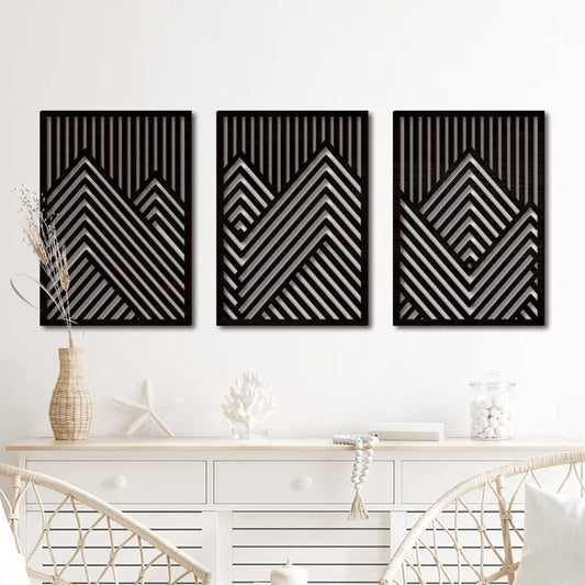 TriadArt – Transformeer je muur met 3 unieke kunstwerken