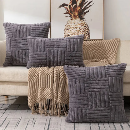 FluffEase - De Pluche Kussenhoes voor Ongeëvenaard Comfort en Luxe