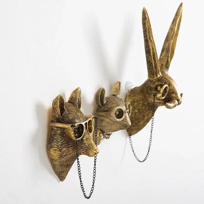 BronzeBeast - Bronzen Wanddieren voor een Prachtige, Luxe Woonruimte