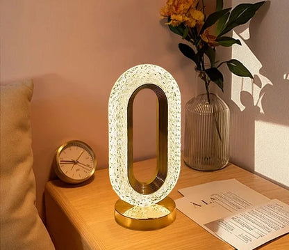 Elysian Crystal - Betoverende kristallenlamp met verstelbare lichtstanden