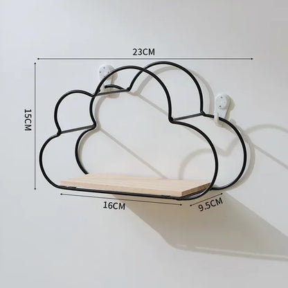 Cloudscape – De Zwevende Wolken Wandplank voor een Magische Kinderkamer