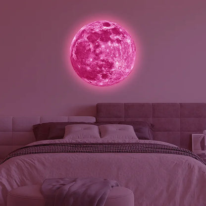 NightLuna- De Glow-in-the-Dark Maanstickers voor Magische Nachten