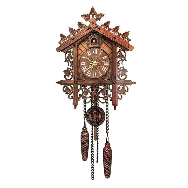 CuckooWood - De tijdloze charme van een vintage houten koekoek klok