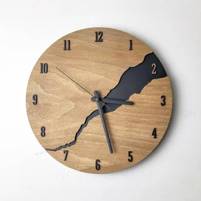 SyncraClok - De perfecte houten wandklok voor een tijdloze uitstraling