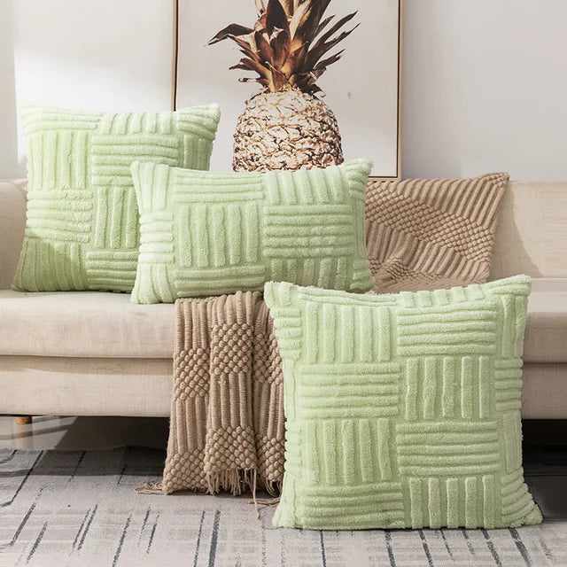 FluffEase - De Pluche Kussenhoes voor Ongeëvenaard Comfort en Luxe