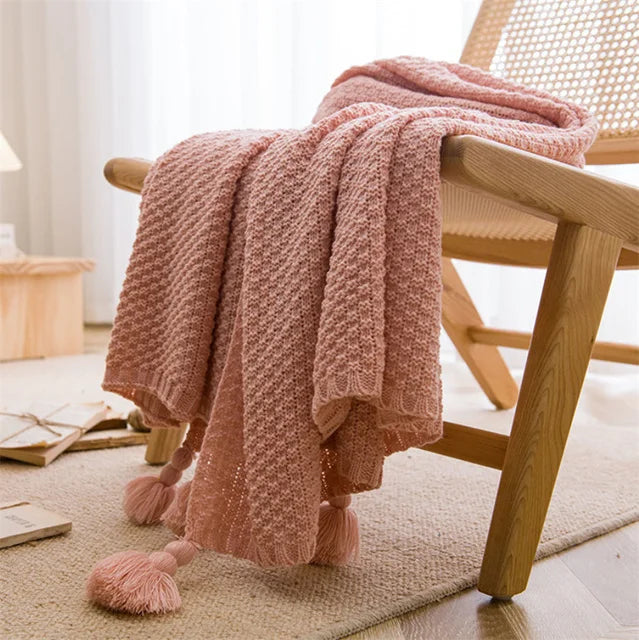 CloudComfort - Het Gebreide Deken voor Ultiem Comfort en Warmte
