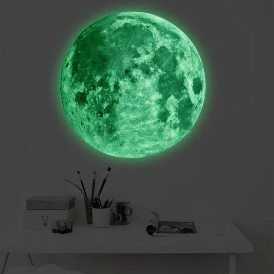 NightLuna- De Glow-in-the-Dark Maanstickers voor Magische Nachten