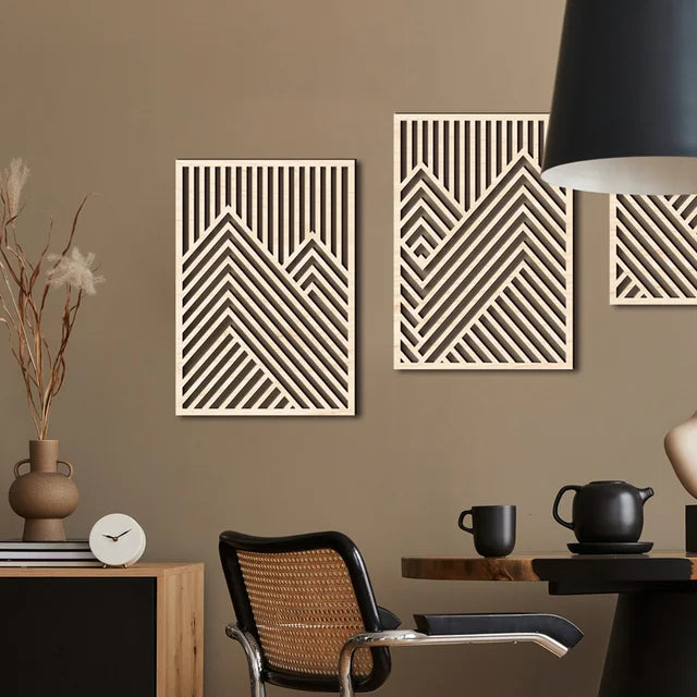 TriadArt – Transformeer je muur met 3 unieke kunstwerken