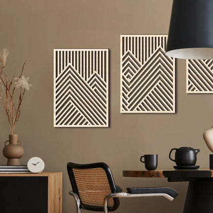 TriadArt – Transformeer je muur met 3 unieke kunstwerken