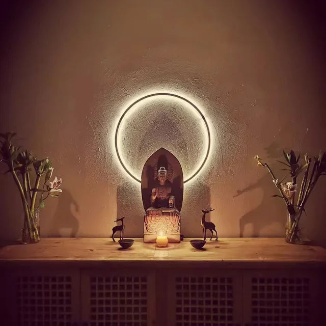 SferaLight – Cirkelvormige Wandlamp voor een Modern en Sfeervol Interieur