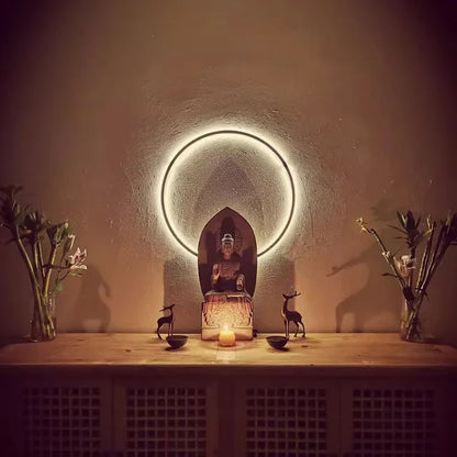 SferaLight – Cirkelvormige Wandlamp voor een Modern en Sfeervol Interieur