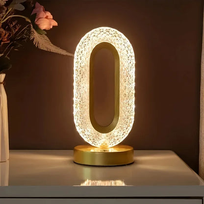 Elysian Crystal - Betoverende kristallenlamp met verstelbare lichtstanden