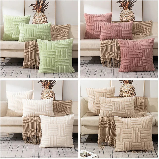 FluffEase - De Pluche Kussenhoes voor Ongeëvenaard Comfort en Luxe