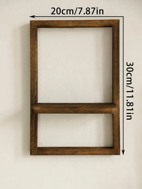 RustiShelf - Transformeer je muur met stijlvolle, natuurlijke houten wandplanken